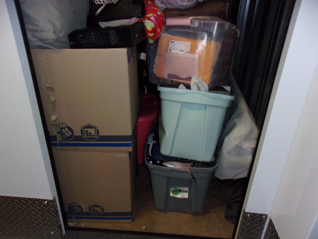 Storage Unit Auction in Richmond, VA at AAAA Laburnum Racetrack Self